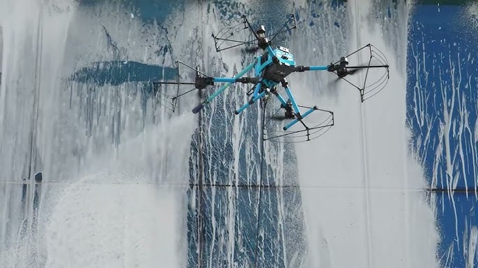 Drone ile Dış Cephe Cam Temizliği